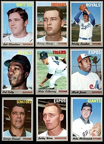 1970 Topps Baseball 50 kartica Starter Set/Lot EX/MT+