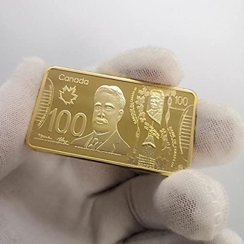 Kanada komemorativna kovanica kvadratna zlatna zlatna kovanica zlato zlato zlato zlatni kolekcionarski predmeti za kuću