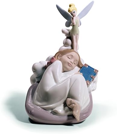 Nao sanjajući o Tinker Bellu. Porculan Tinker Bell figura.