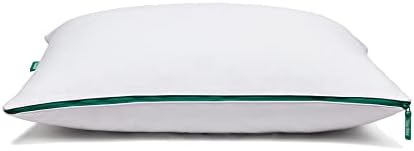 Jastuci s krevetom Marlow - hlađenje infuzirane jastuke za memorijsku pjenu s podesivom čvrstoćom patentnim zatvaračem