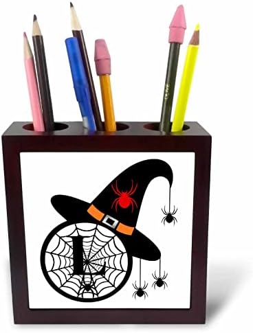 Monogram 3-inčni vještičji šešir za Noć vještica, pauci i držači za olovke od paukovih pločica