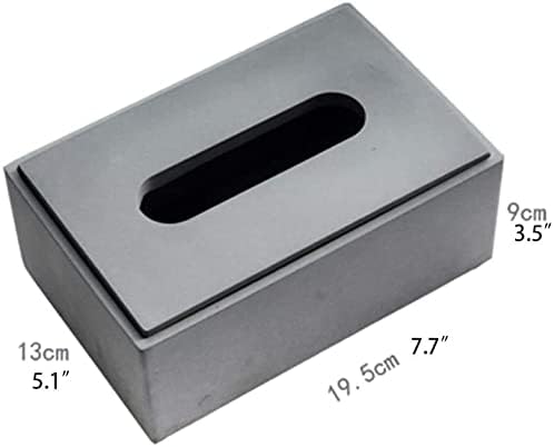 Tkivni poklopac poklopac cementa radna površina nosač kutija za tkivo industrijski vjetar s poklopcem zapečaćenim pravokutnim