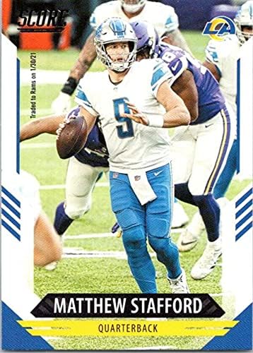 2021 rezultat 130 Matthew Stafford Los Angeles Rams NFL nogometna trgovačka karta