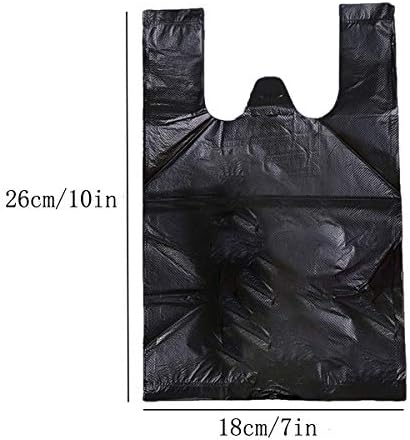 Proizvod za odlaganje sanitarne salvete, 1 PC TORK SOCHUCH 300 PCS Male crne plastične vrećice za smeće za odlaganje higijenskih
