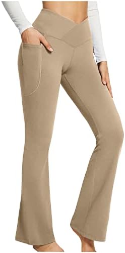 Topko europski i američki vrući stil plamtene tajice za žene fitnes joga hlače široke noge vitke joga hlače za