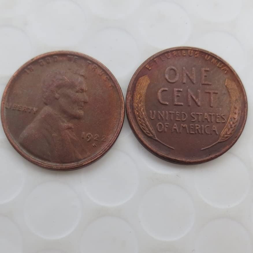 1922. američki Lincoln Cent Strani kopija Komemorativna kovanica