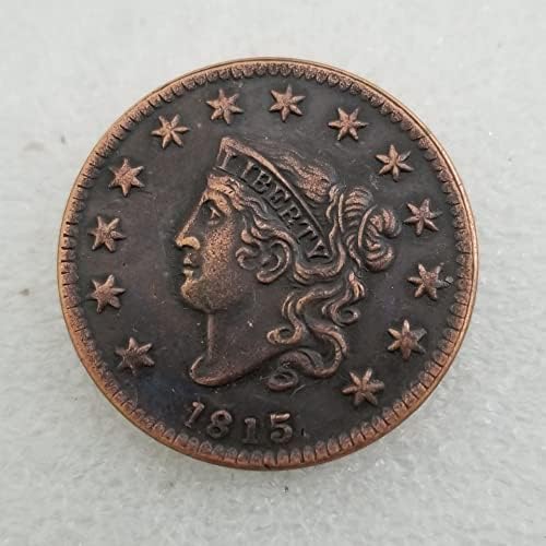 Antikni zanati American 1815 ~ 1857.1867 Komemorativni novčić od jednog centra