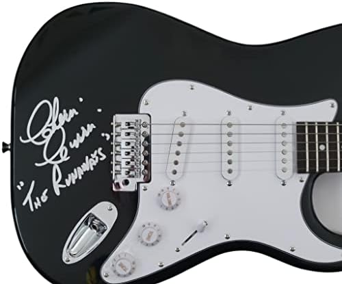 Cherie Currie, bijega potpisana električna gitara coa dokaz cherry bomba s autogramiranim zvijezdama