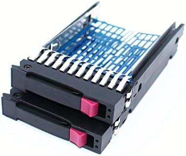 Bthebkrs 2-PCS 2,5 SAS SATA ladice za tvrdi disk Caddy za proliant DL360 DL380 ML350 DL385 DL580 G4 G5 G6 G7 378343-002 371593-001