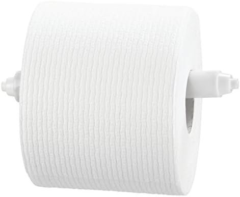 Interdesign plastični držač za toaletni papir za kupaonicu - pakiranje od 3, bijelo