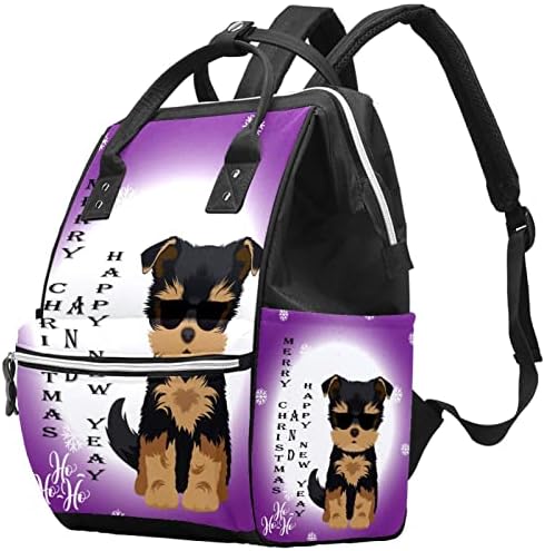 Guerotkr putuju ruksak, vrećice pelena, vreća s ruksakom, pseće sunčane naočale xmas