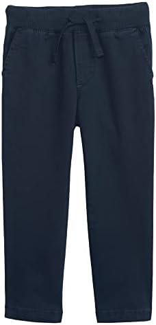 Gap Boys Boys Rib Rak Povuci Khaki Chino casual hlače, mornarska baza plava, 12-18 mjeseci us