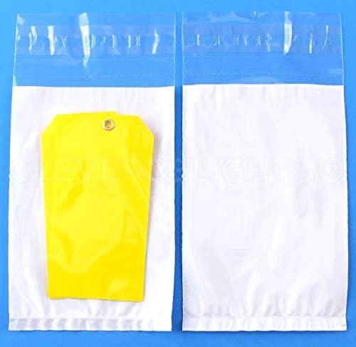 Poštanski sandučići od 4 6 s prozirnom prednjom stranom-100 pakiranja-vrhunske samoljepljive vrećice za otpremu
