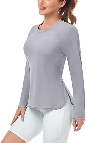 Prekomorske Ženske sunčane košulje s dugim rukavima od 50 + inča za vježbanje, Planinarenje, zaštitu od osipa