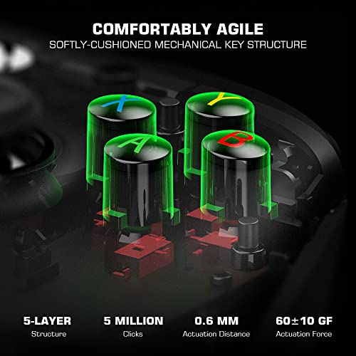 GamesIr G7 Wired Game Controller za Xbox Series X | S, Xbox One, Windows 10/11, PC kontroler GamePad s mapiranim gumbima,