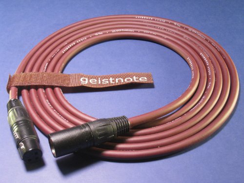 Dokazi audio GeistNoteov kabel za mikrofon s Neutrik zlatnim konektorima 17 ft xlr