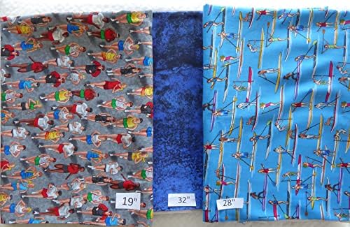 Sportski tutusi i plava pamučna tkanina duga 2 jarda i 5 inča, najnovija od najboljih u A. N.-U