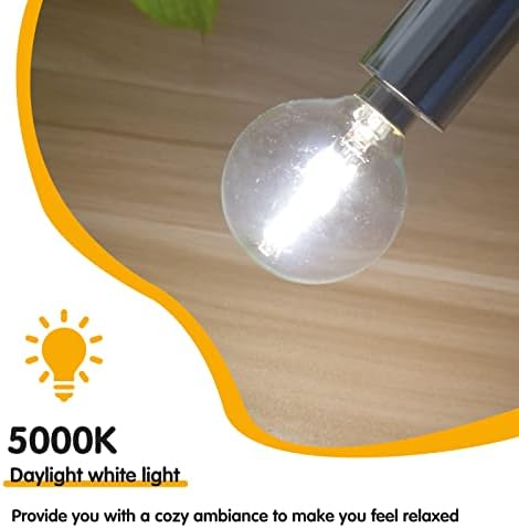 Led žarulja E12 Dimmable Daylight White 5000K, глобусная lampa g16 kartice;.5 snaga od 2 W jednak 25 Ваттным лампочкам 200lm