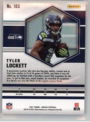 2021. Panini Mosaic 183 Tyler Lockett Seattle Seahawks NFL nogometna trgovačka karta