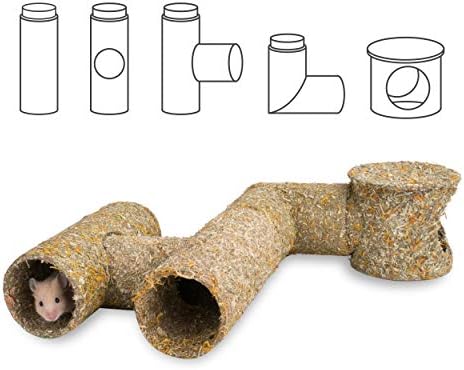 Niteangel Creative & Composable tunel hrčka - DIY i izgradnja jedinstvene cijevi Burrow kao skrovište za životinje male veličine
