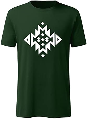 2022 Nove muške majice, etnički stil print okrugli vrat GITR Sport casual majica s kratkim rukavima mišićni trening atletika