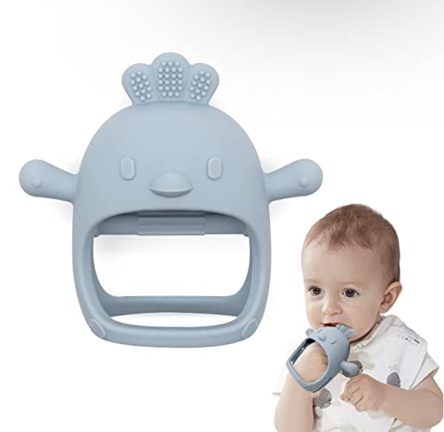 Boobaby silikonska dječja igra igračka za dojenčad 3+ mjeseci, igračke za žvakanje potreba za sisanjem, BPA besplatna igračka