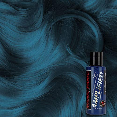 Manic Panic Voodoo plava boja za boju kose pojačana s pripremom za bojenje šampona