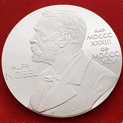 Svjetska slavna čast kovanica Nobel Commemorative Coin Nobelove nagradne kovanice u fiziologiji ili medicini srebrni kopija