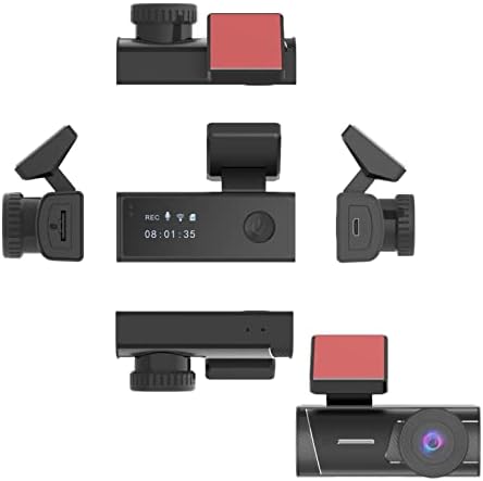 WiFi Car kamera, 1,09in zaslon 120 stupnjeva širokokutni kompaktni HD crtica maksimalna funkcija snimanja 64 GB za automobile