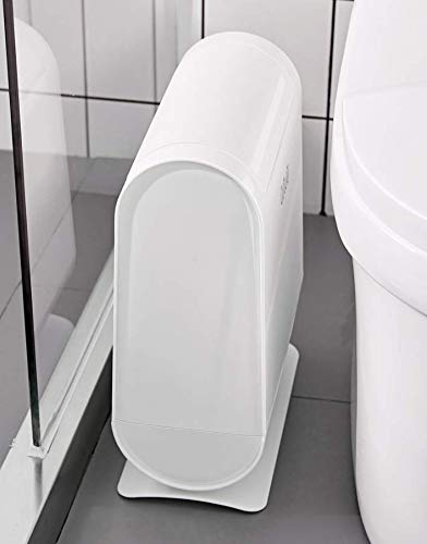 Moderni jednostavni dizajn smeća za kupaonicu može spremnik s poklopcem i plastičnim vrećama za skladištenje elegantnog higijenskog