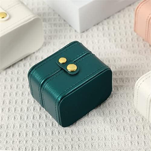 IRDFWH prijenosni nakit kutija Snap Flap Lako za nošenje male kutije za nakit Korejska verzija naušnica za odlaganje prstena