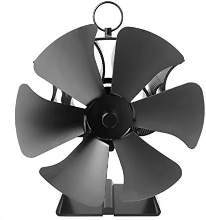 Ventilator za kamin 2-u-1 6-ventilator za kamin bez napajanja ventilator peći s toplinskim pogonom niska razina buke za plamenik