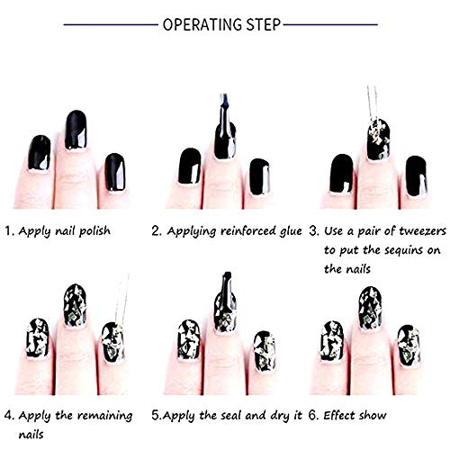 12 boja 35 pahuljica za dizajn noktiju šljokice božićne Šljokice za nokte pahuljice holografske pahuljice Šljokice za dizajn