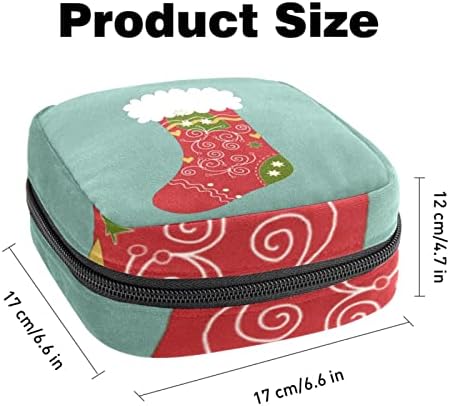 Torba za pohranu higijenskih uložaka, prijenosni menstrualni ulošci s patentnim zatvaračem za višekratnu upotrebu, torba