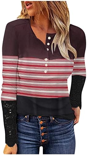 Trebin Womens majica, ženska modna mala kapuljača opuštena s čvrstom bluzom u boji dugih rukava