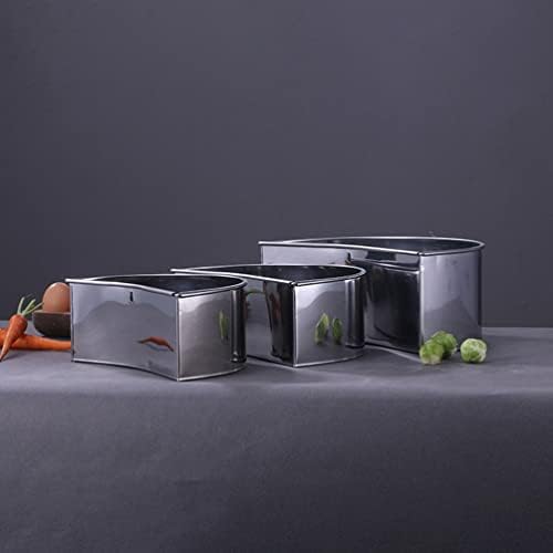 Hemoton Desk ladica Metalni stalak za skladištenje čelika za odsječenje ploče: rezanje ploča za odlaganje hrane kante za