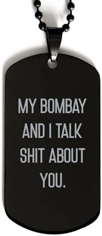 Bombajska mačka za ljubitelje mačaka, Moj Bombaj i ja razgovaramo o svim glupostima, jedinstvena ideja, Crni žeton Bombajske
