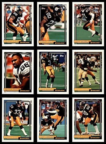1992. Topps Pittsburgh Steelers gotovo kompletan tim Set Pittsburgh Steelers NM/MT Steelers